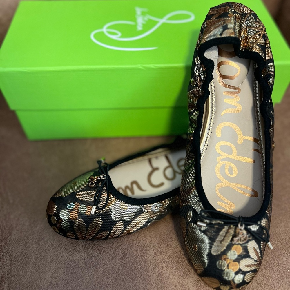 Sam Edelman Felicia Flat Bronze Floral